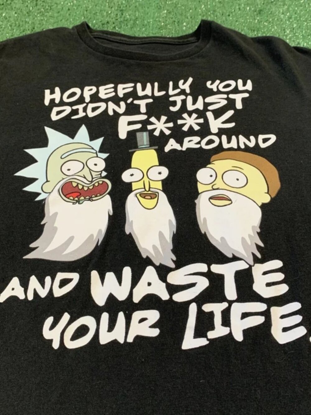 Rick and Morty Graphic Tee Ripple Junction Adult Swim M